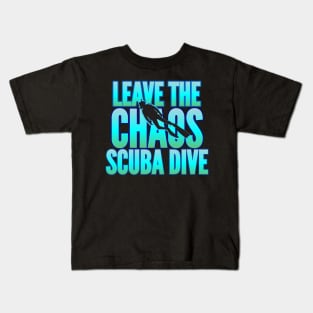 Scuba diving t-shirt designs Kids T-Shirt